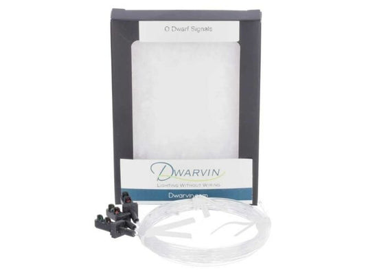 Dwarvin Lighting - DVFLBS301-3 O Fiber Lit 2 Color Dwarf 3p