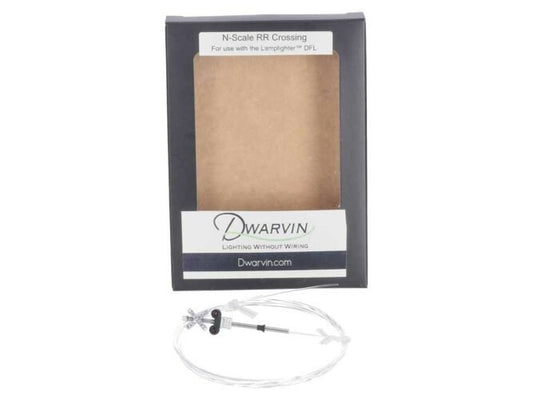 Dwarvin Lighting - DVFLRRX201 N Fiber Lit Railroad Crossing