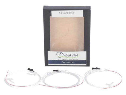 Dwarvin Lighting - DVFLBS201-3 N Fiber Lit 2 Color Dwarf 3p