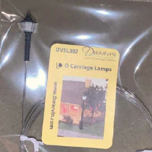 Dwarvin Lighting - DVSL302SH O Fiber Lit Carriage Lamp Shor