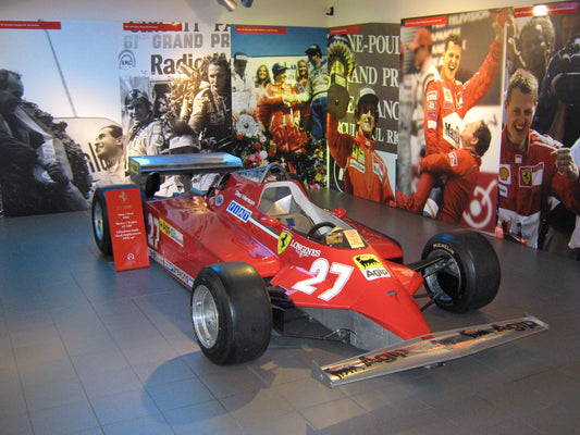 Tameo - TMK320 Ferrari 126 C2 - 1982 - White Metal Car Kit - Scale 1:43, Made in Italy