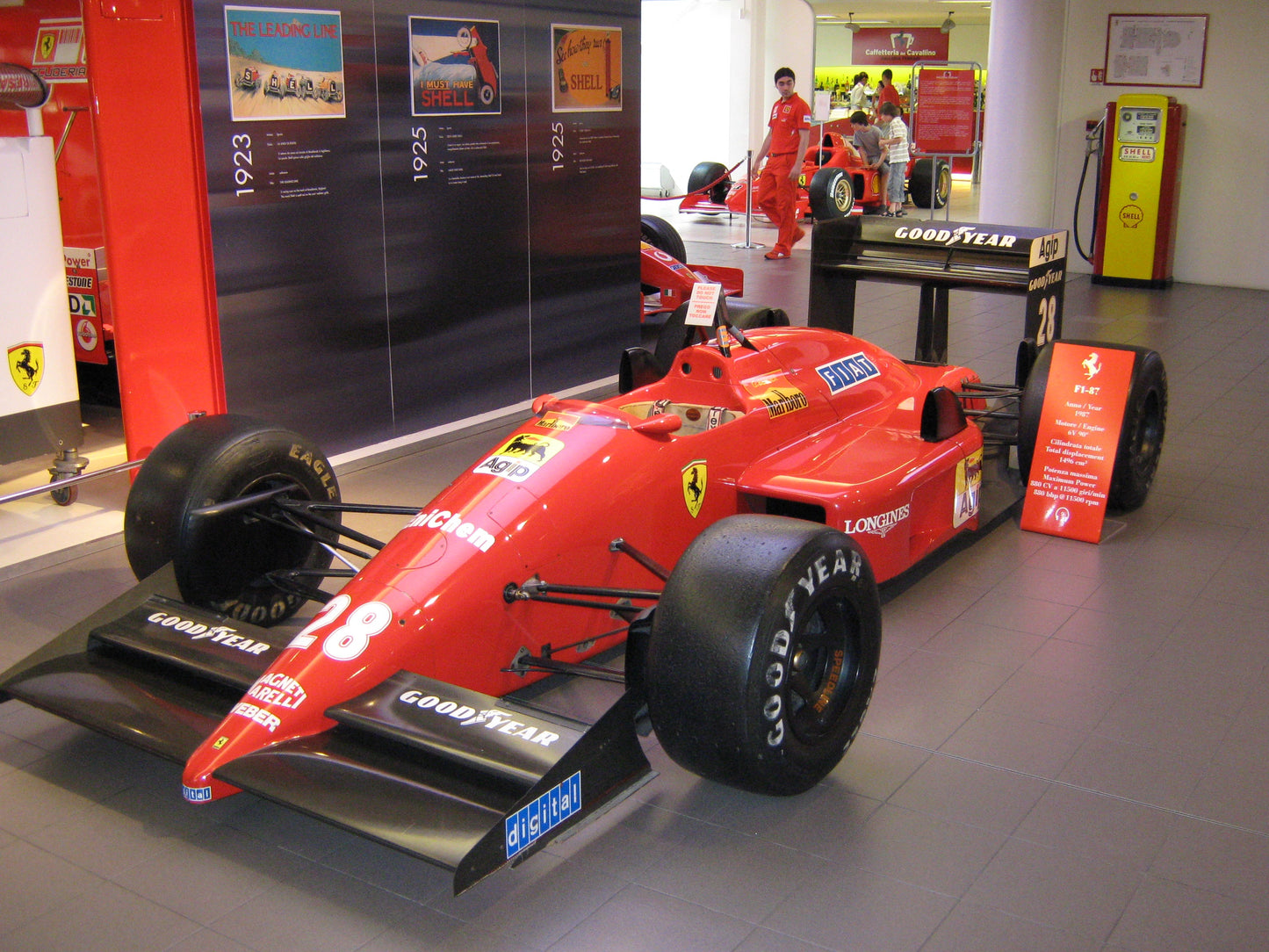 Tameo - TMK376 Ferrari F1-87 - 1987 - White Metal Car Kit - Scale 1:43, Made in Italy