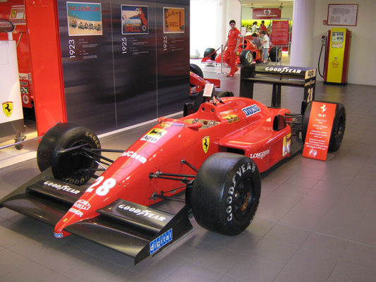 Tameo - TMK376 Ferrari F1-87 - 1987 - White Metal Car Kit - Scale 1:43, Made in Italy