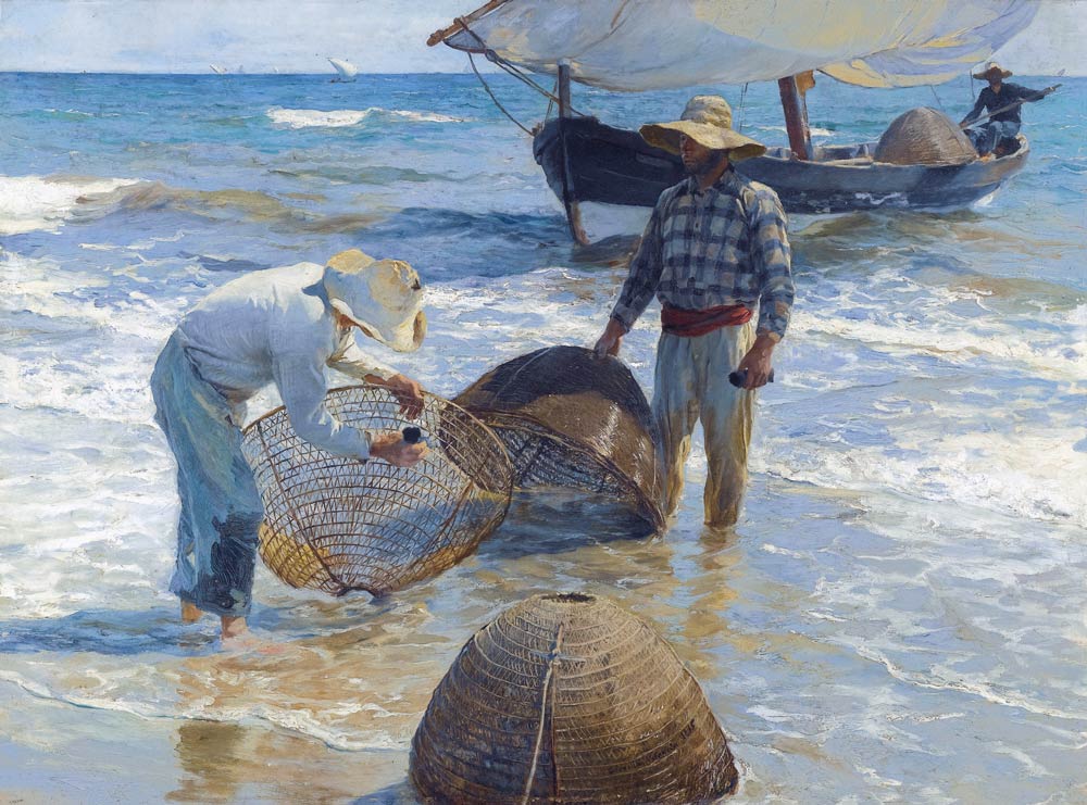 Michele Wilson Puzzles - FISHERMEN - (350)