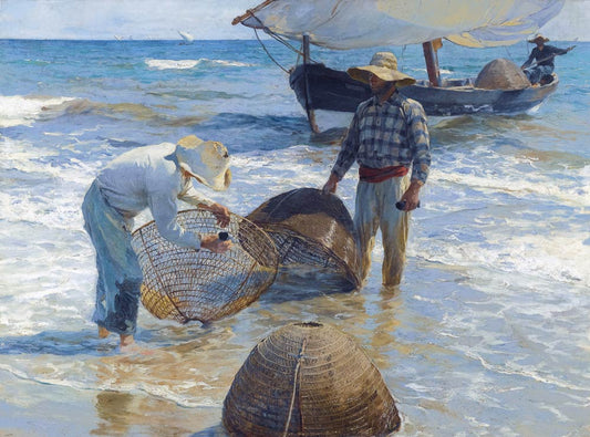 Michele Wilson Puzzles - FISHERMEN - (350)