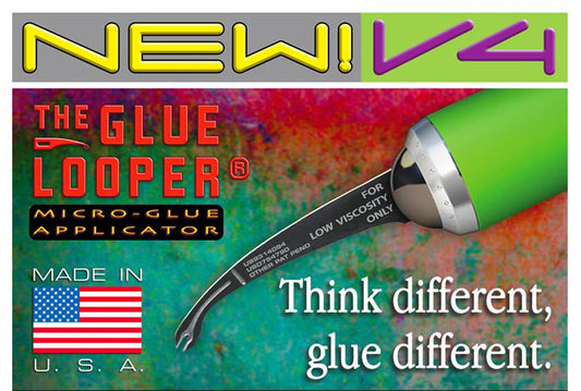 Creative Dynamics - V4 Glue Looper Single Shot Precision Set of 7 Glue Applicators