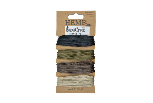 Grobet - Hemp Set: Blk,Coffee,Brown,Tan