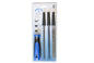 Grobet - 3 PIECE ALL PURPOSE FILE SET With Handle