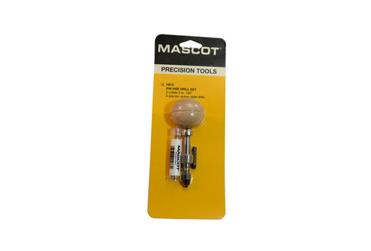 Grobet - Pin Vise Wood Handle With Drill Set