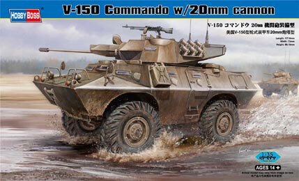 Hobby Boss - V-150 Commando W/20Mm 1:35