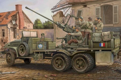 Hobby Boss - Gmc Bofors 40mm Gun 1:35