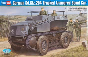 Hobby Boss - German Sd.Kfz.254 Scout Car:35