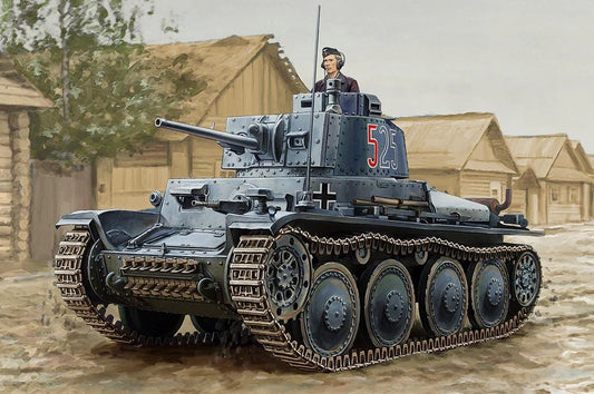 Hobby Boss - Pzkpfw 38t Ausf.E/F German Tank 1:16
