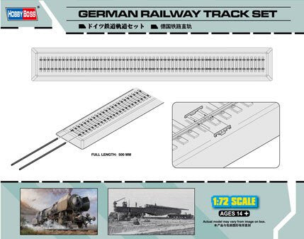 Hobby Boss - German Railway Track Set 1:72