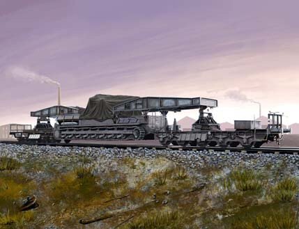 Hobby Boss - German Rail Transporter 1:72