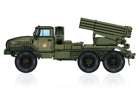 Hobby Boss - Russian BM-21 Multi Rocket Launcher 1:72