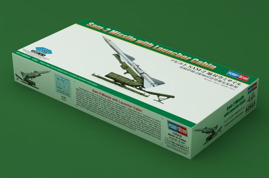 Hobby Boss - Sam-2 Missile w/Launcher Cabin 1:72