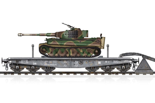 Hobby Boss - Schwere Plattformwagen Type SSYM 80 1:72