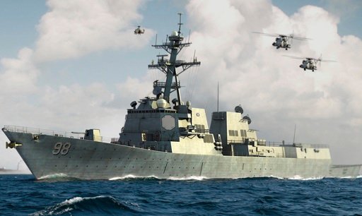 Hobby Boss - Uss Forrest Sherman Ddg-98:700