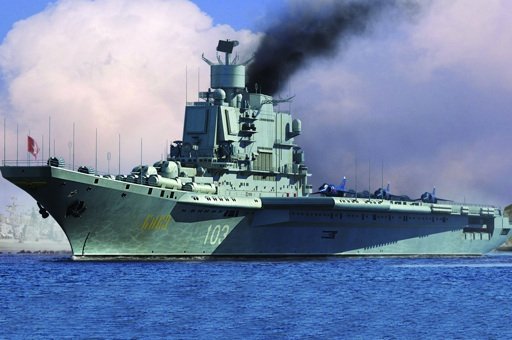 Hobby Boss - Soviet Carrier Baku 1:700