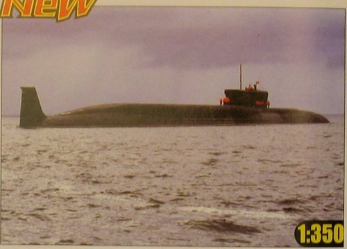 Hobby Boss - RUSSIAN NAVY BAREI SSBN 1:350