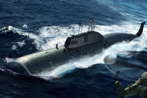 Hobby Boss - Ssn Akula Class Sub 1:350