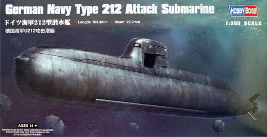 Hobby Boss - German Type 212 Sub 1:350