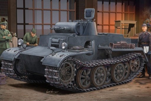 Hobby Boss - German Pzkpfw.1 Ausf.F 1:35