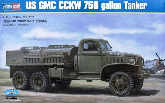 Hobby Boss - Us Gmc Cckw 750gal Tanker 1:35