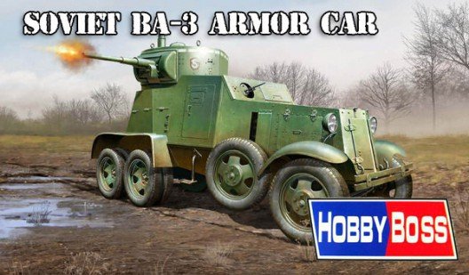 Hobby Boss - Soviet Ba-3 Armor Car 1:35