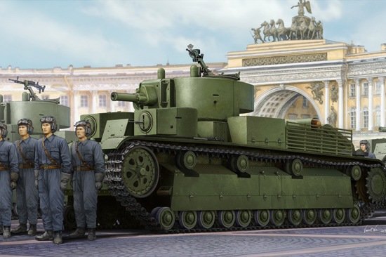 Hobby Boss - Soviet T-28E Medium Tank 1:35