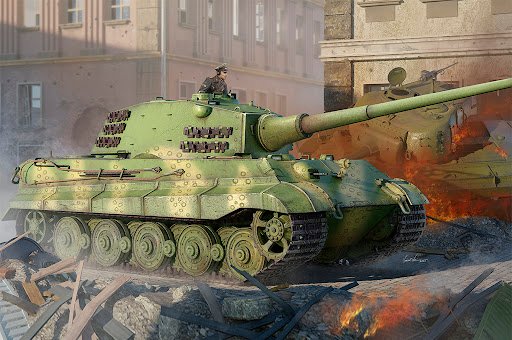 Hobby Boss - Pz.Kpfw.VI Sd.Kfz.182 Tiger II 1:35