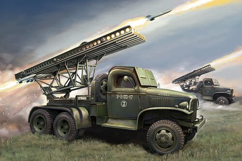 Hobby Boss - GAZ-AAA W/Katyusha Upgraded 1:35