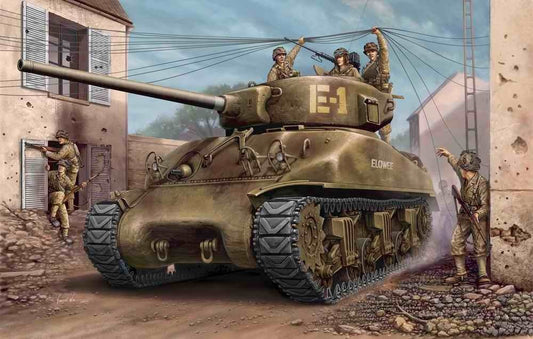 Hobby Boss - M4A1 76W Sherman 1:48
