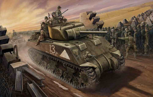 Hobby Boss - M4 SHERMAN MID PRODUCTION 1:48