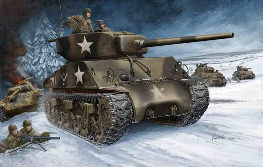 Hobby Boss - M4A3 76W Sherman 1:48