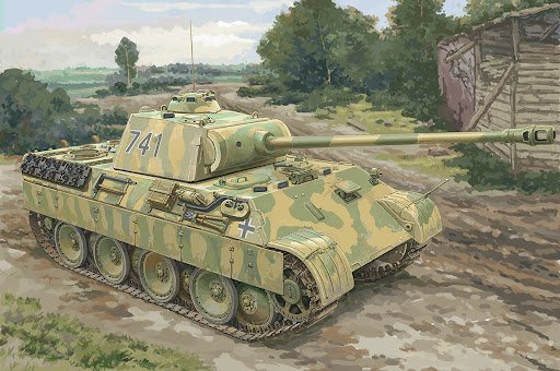 Hobby Boss - German Sd.Kfz. 171 PzKpfw Ausf A 1:48