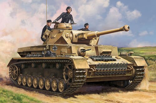 Hobby Boss - German Pzkpfw IV Ausf.F2 Medium 1:48
