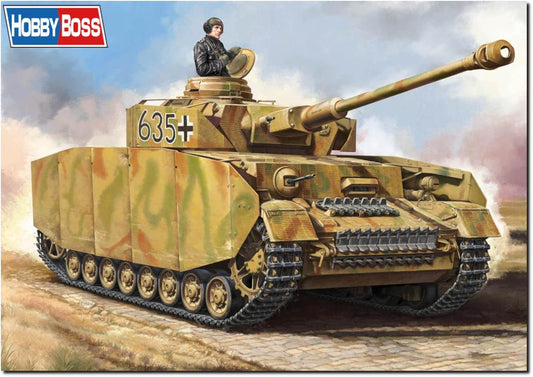 Hobby Boss - Panzer 4H Medium Tank 1:48