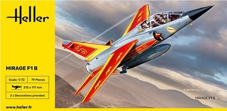Heller - Mirage F.1B aircraft 1:72