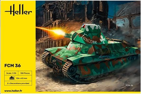 Heller - FCM 36 tank 1:35