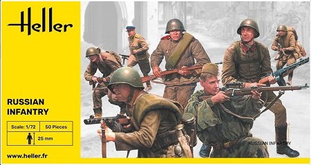 Heller - Russian WW2 infantry 1:72