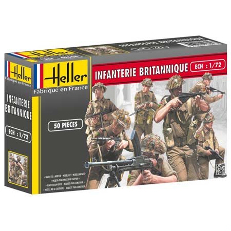 Heller - British WW2 infantry 1:72