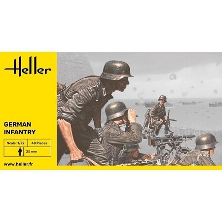 Heller - German WW2 infantry 1:72