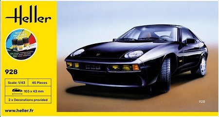 Heller - Porsche 928 starter set 1:43