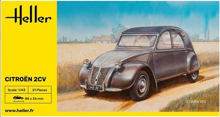 Heller - Citroen 2CV 1:43