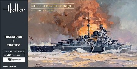 Heller - Bismark&Tirpitz collection 1:400