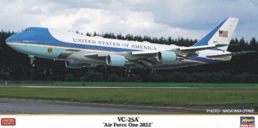 Hasegawa - VC-25A Air Force One 2022 1:200