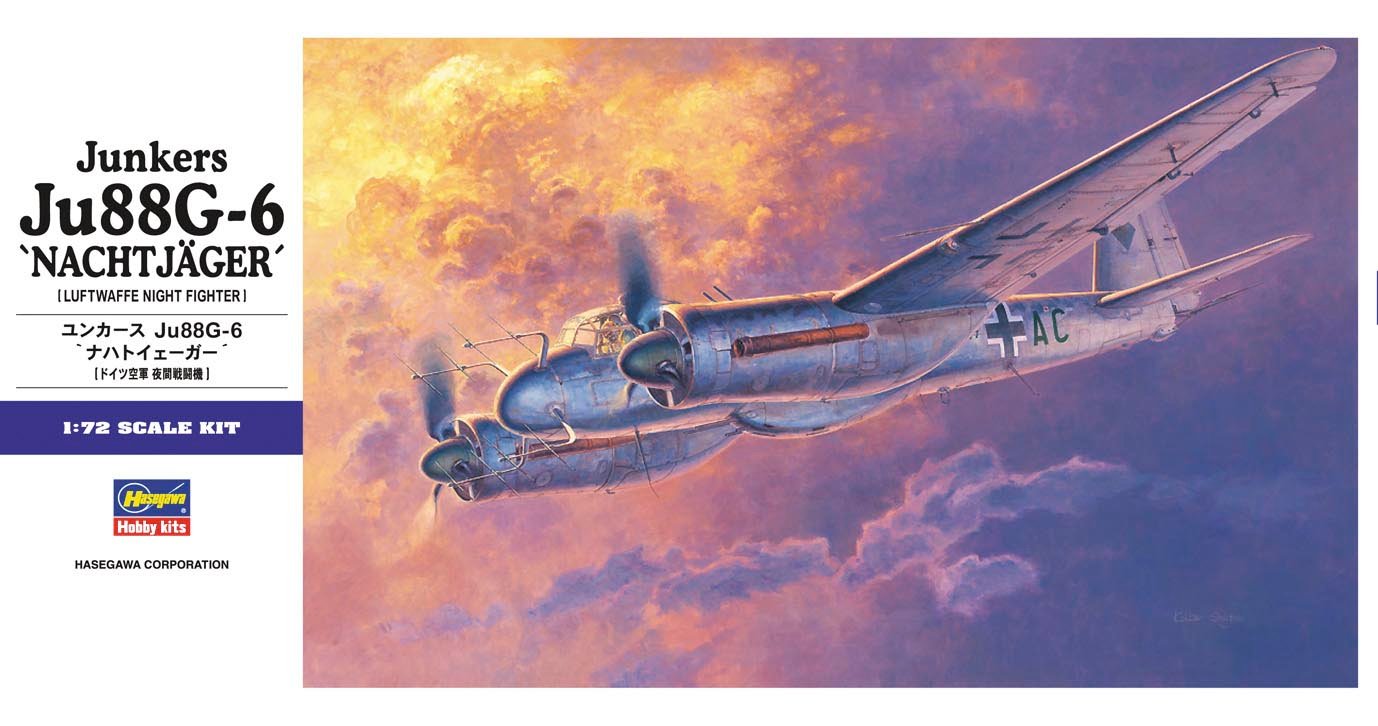 Hasegawa - Junkers Ju88G-6 Nachtjager 1:72