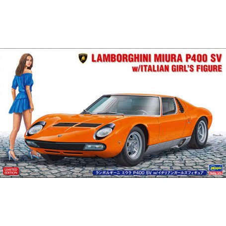 Hasegawa - Lamborghini Miura P400 SV 1:24